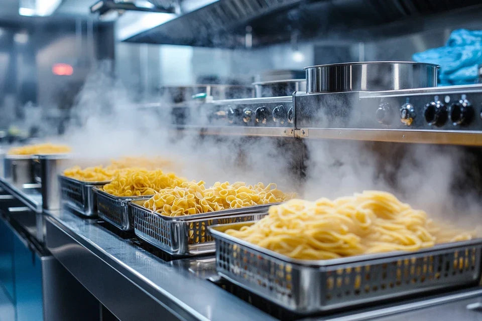 Käytetyt pastakeittimet