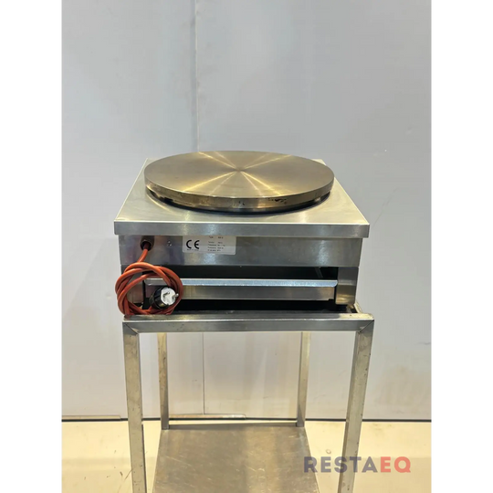 Ammattimainen sähkökreppikone – 1 levy Ø400 mm - Roller