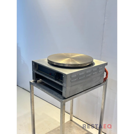 Ammattimainen sähkökreppikone – 1 levy Ø400 mm - Roller