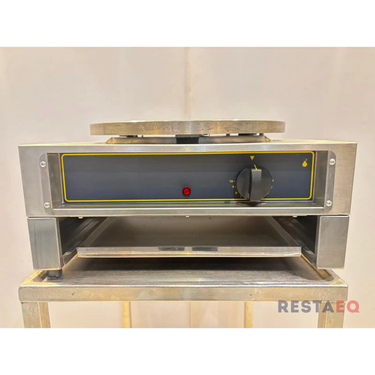 Ammattimainen sähkökreppikone – 1 levy Ø400 mm - Roller