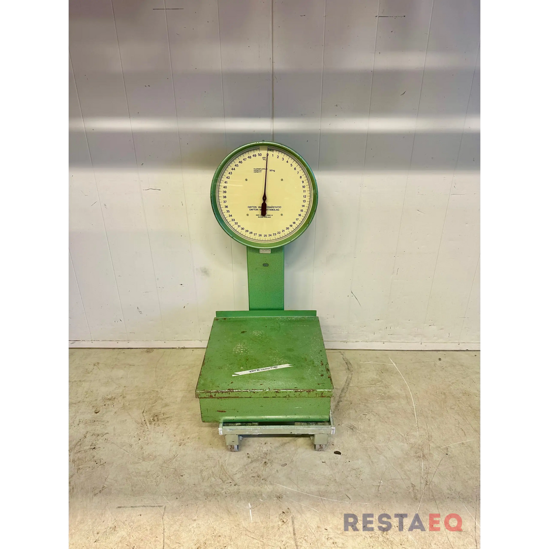 Antiikki vaaka Dayton 50kg