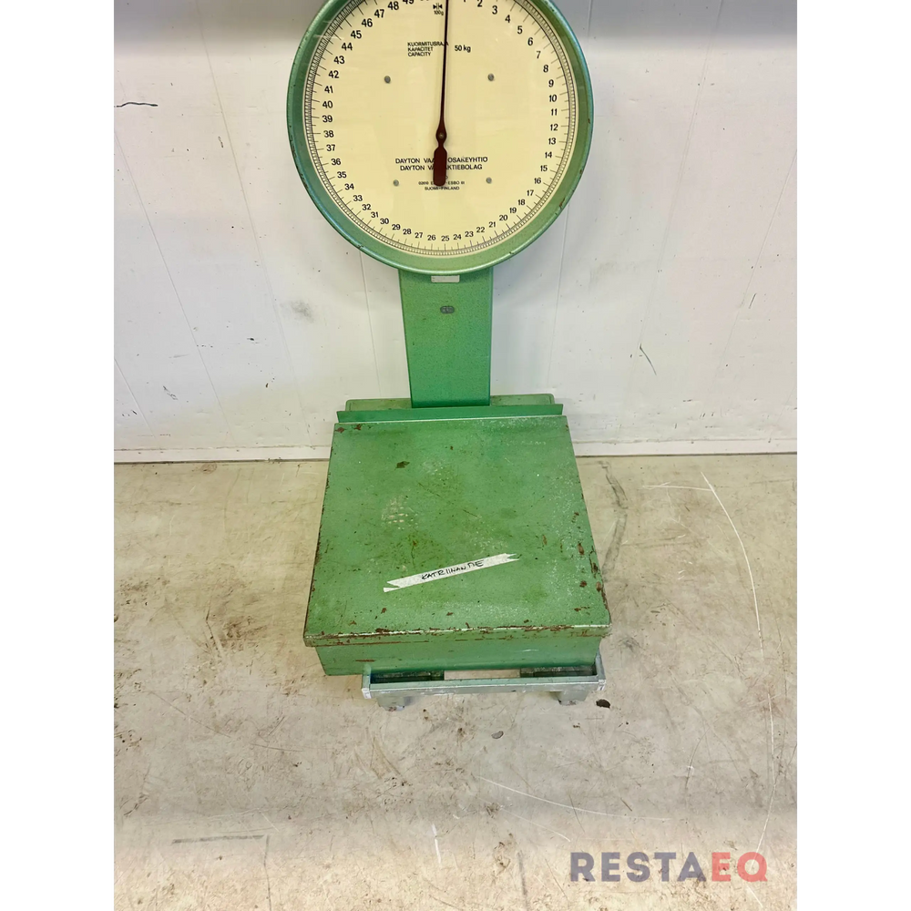 Antiikki vaaka Dayton 50kg