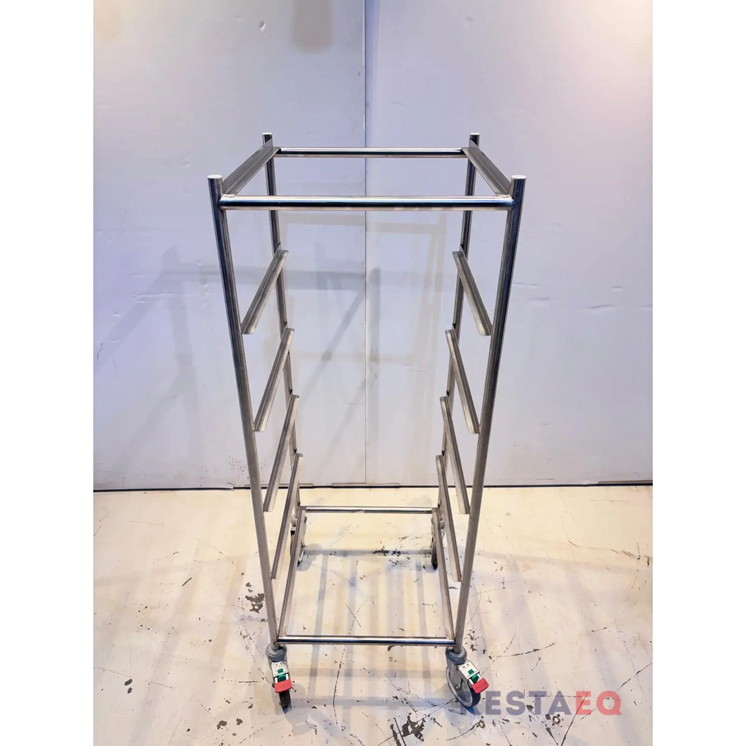 Astiakorivaunu korkea suorilla kiskoilla - Metos