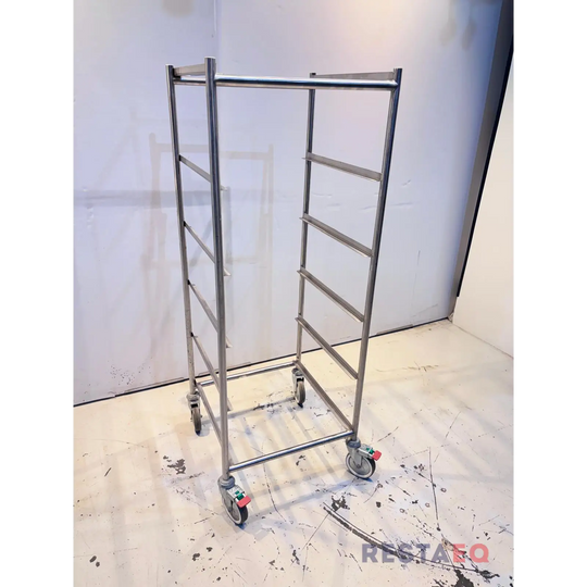 Astiakorivaunu korkea suorilla kiskoilla - Metos