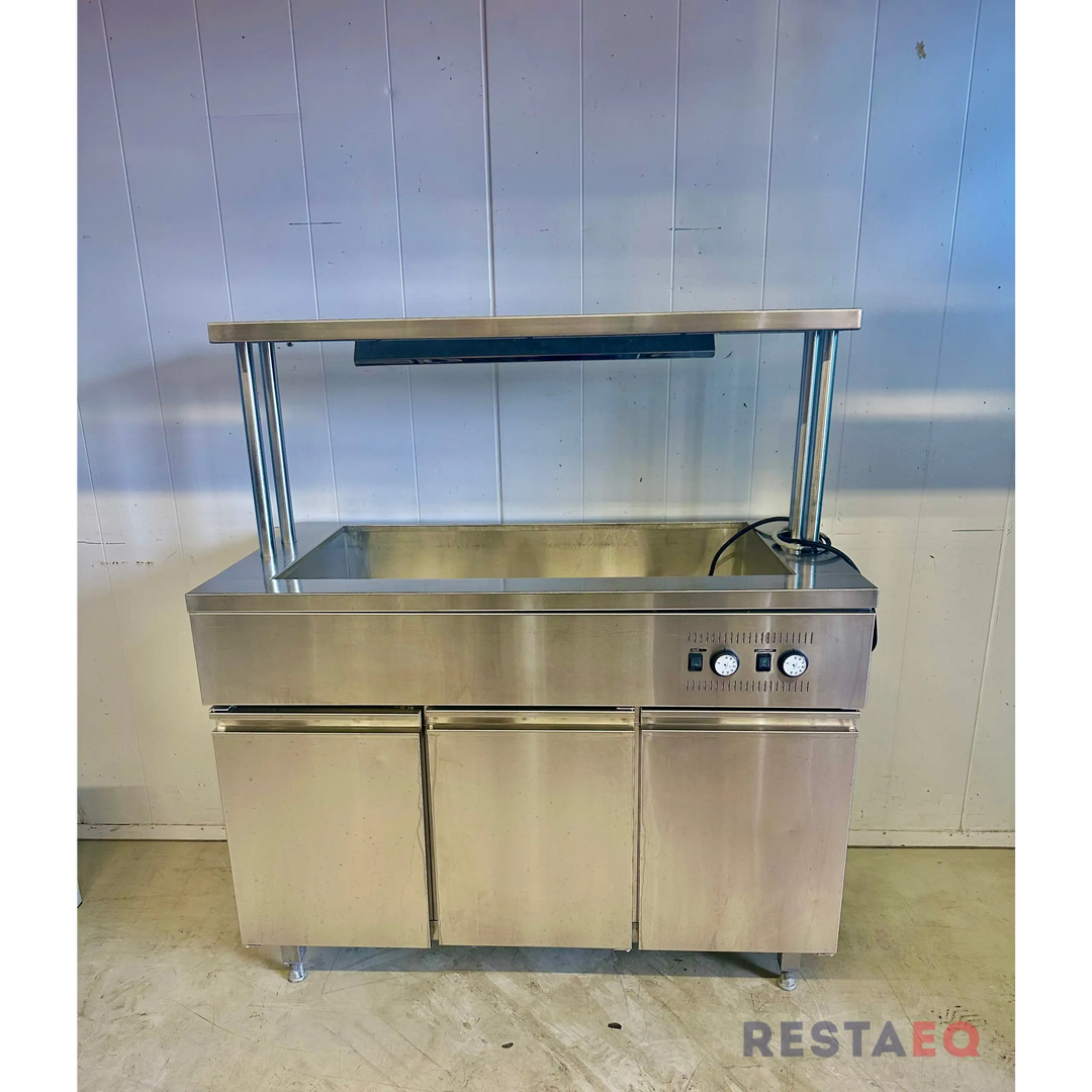 Buffet lämpöpöytä lämpökaapeilla 1200 - RestaEQ