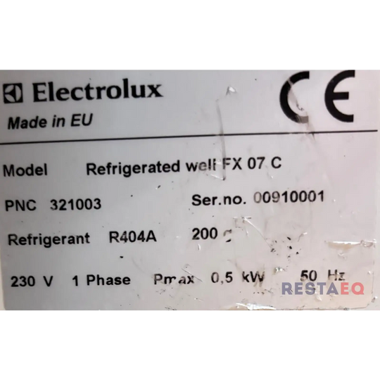 Buffetkylmävaunu FX 07 C 750 - Electrolux