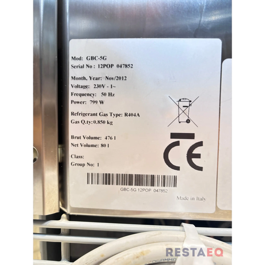 Desmon pikajäähdytys-/pakastuskaappi GBC-5G - RestaEQ