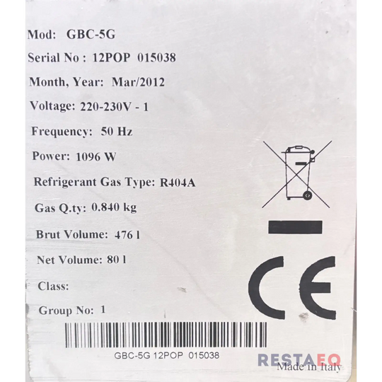 Desmon pikajäähdytyskaappi GBC-5G - Desmon