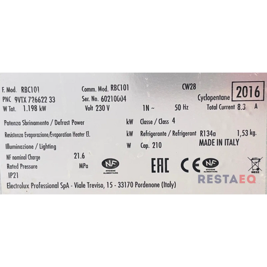 Electrolux pikajäähdytyskaappi RBC101 - Electrolux