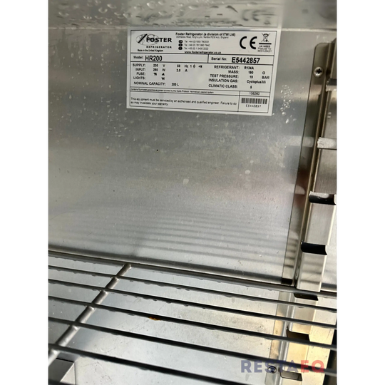 Foster tiskinaluskylmäkaappi - Foster