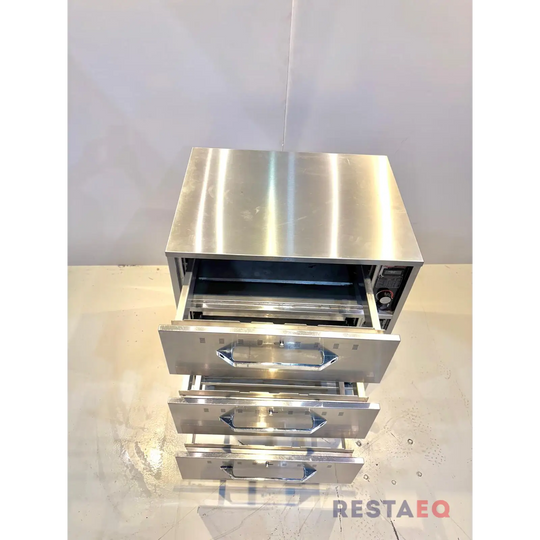 Hatco lämpölaatikko 3-laatikolla HDW-3 - Hatco