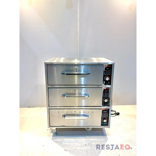 Hatco lämpölaatikko 3-laatikolla HDW-3 - Hatco