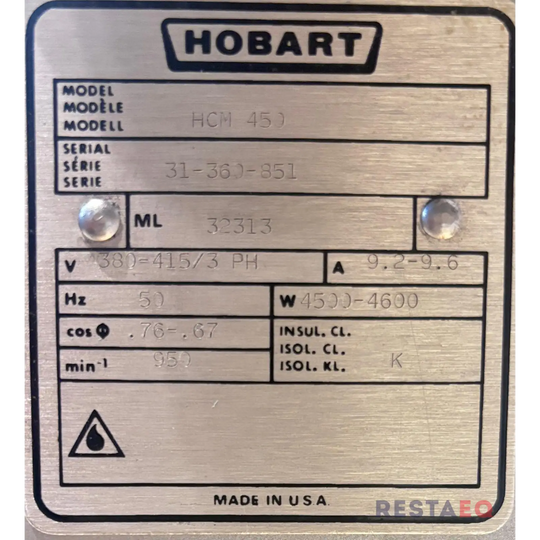 Hobart kutteri HCM 450 - Hobart