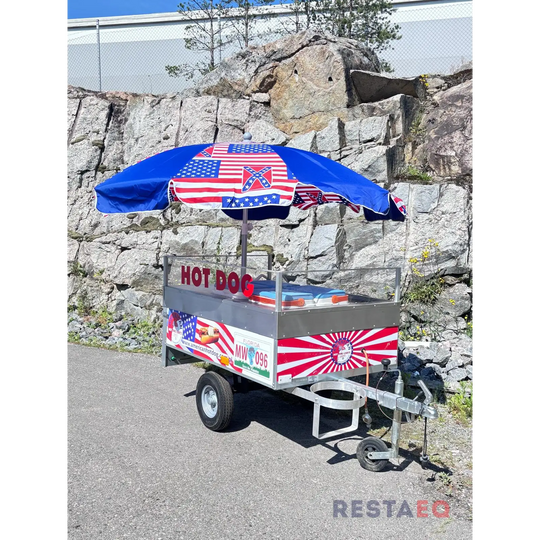 Hot Dog vaunu varusteltuna elintarvikevaatimuksin - RestaEQ
