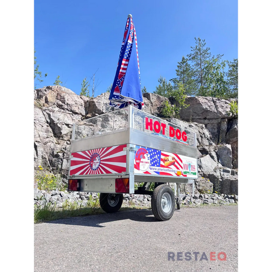 Hot Dog vaunu varusteltuna elintarvikevaatimuksin - RestaEQ