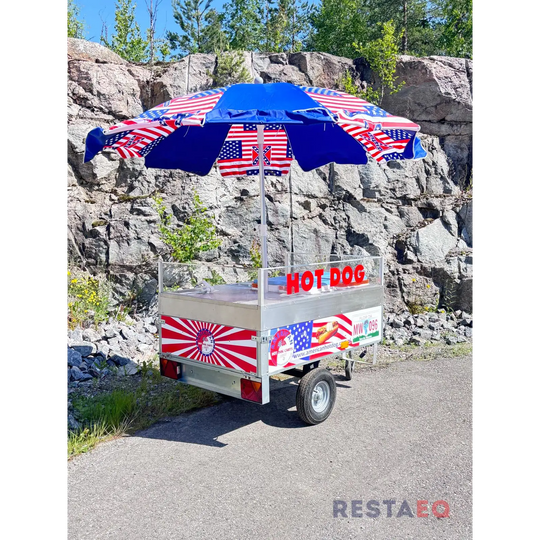 Hot Dog vaunu varusteltuna elintarvikevaatimuksin - RestaEQ