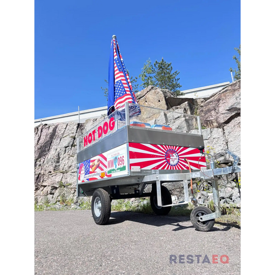 Hot Dog vaunu varusteltuna elintarvikevaatimuksin - RestaEQ