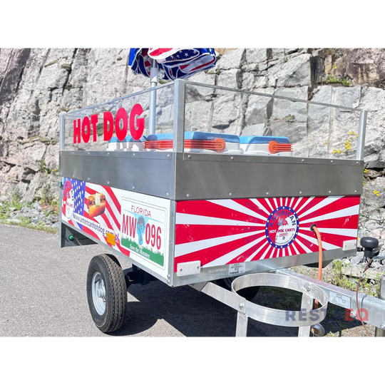 Hot Dog vaunu varusteltuna elintarvikevaatimuksin - RestaEQ