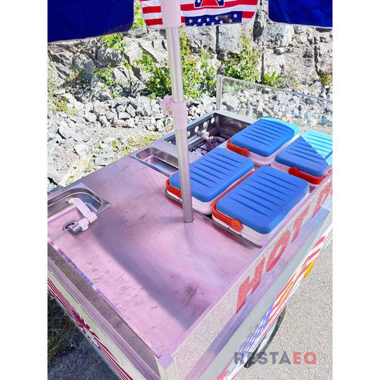 Hot Dog vaunu varusteltuna elintarvikevaatimuksin - RestaEQ