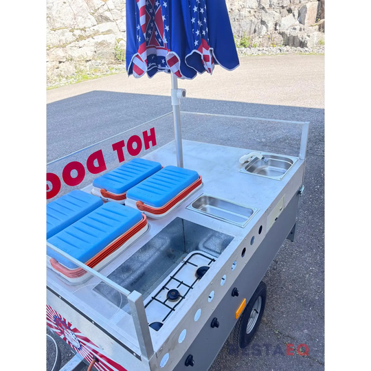 Hot Dog vaunu varusteltuna elintarvikevaatimuksin - RestaEQ