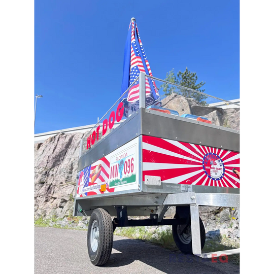 Hot Dog vaunu varusteltuna elintarvikevaatimuksin - RestaEQ