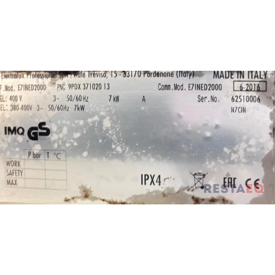 Induktioliesi pöytä yhdistelmällä E7INED2000 - Electrolux