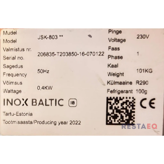 Juomavetolaatikosto 800 JSK-803 - Inox