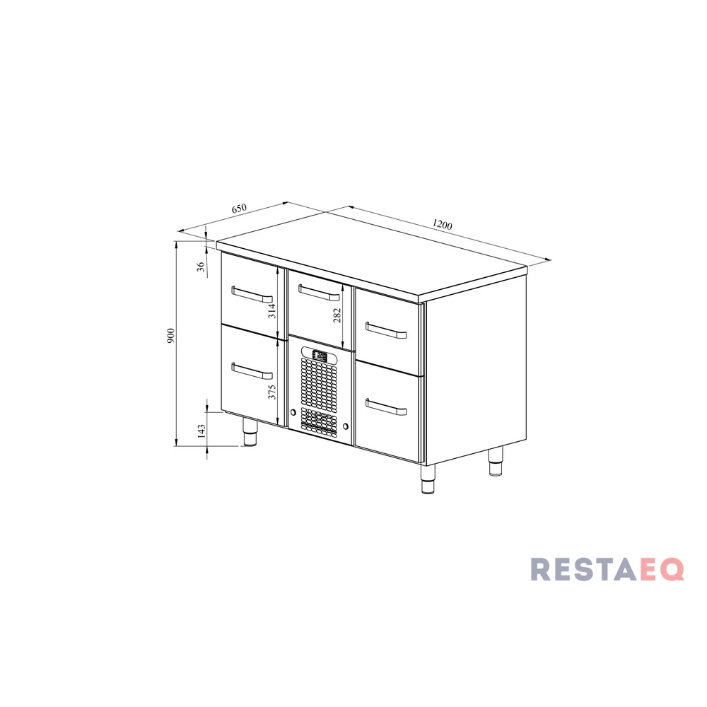 Juomavetolaatikosto VLO 1205 - Restmec