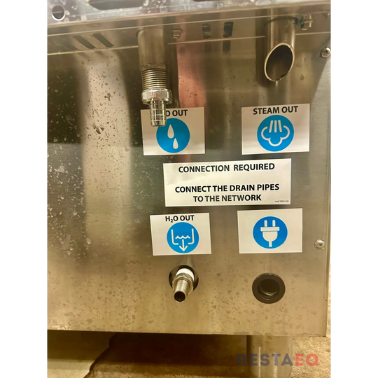 Kaasukäyttöinen keittokattila 150L vesivaipalla Offcar