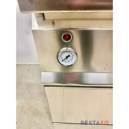 Kaasukäyttöinen keittokattila 150L vesivaipalla Offcar