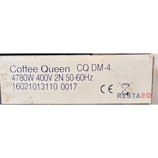 Kaksiosainen manuaalinen kahvinkeitin Coffee Queen CQ DM 4