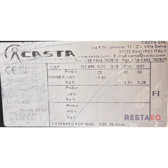 Kiinalainen vokkiliesi Casta 1000 - Casta