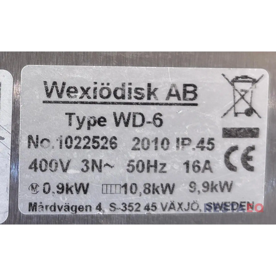 Kupuastianpesukone WD 6 Metos