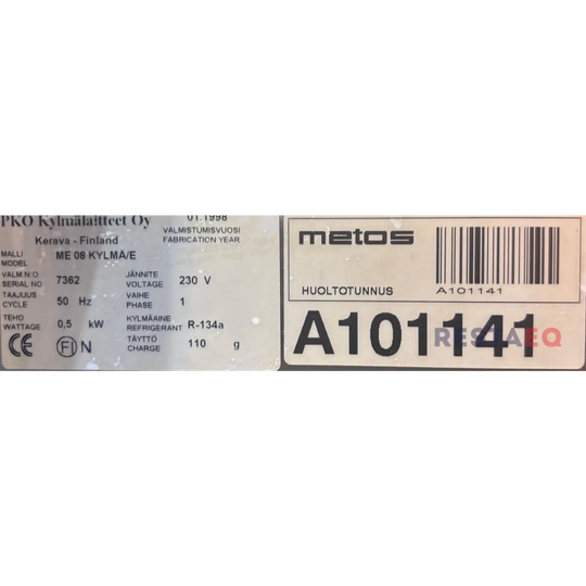 Kylmä buffetvaunu 800 ME 08 kylmä/e - Metos