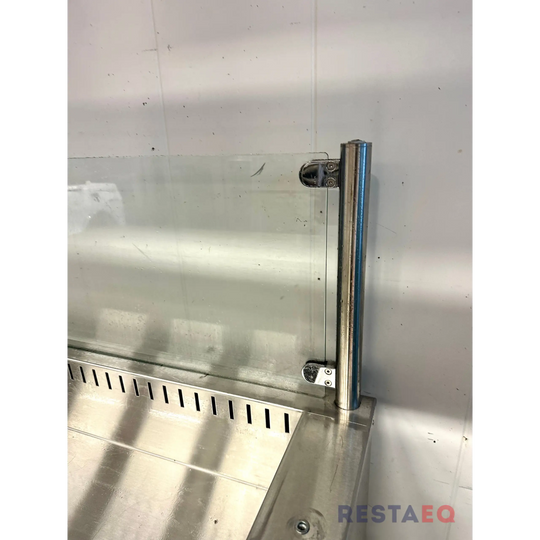 Kylmäallas kylmäkaapeilla ja lämpökasaustasolla 1200 - Inox