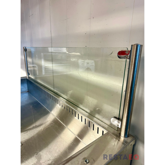 Kylmäallas kylmäkaapeilla ja lämpökasaustasolla 1200 - Inox