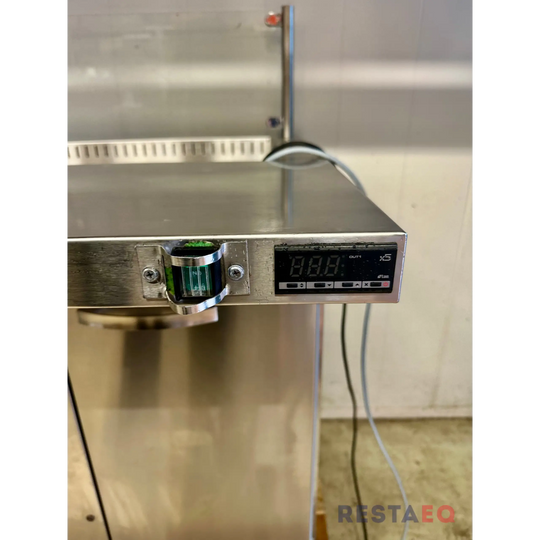 Kylmäallas kylmäkaapeilla ja lämpökasaustasolla 1200 - Inox