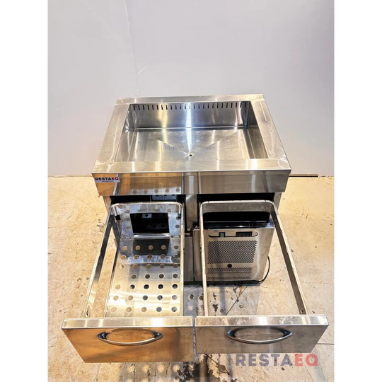 Kylmäallaspöytä vetolaatikostoilla KSK-803 - Inox