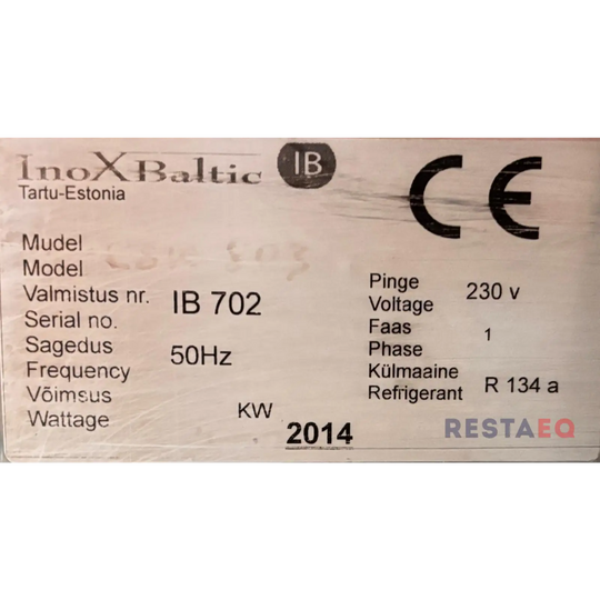 Kylmäallaspöytä vetolaatikostoilla KSK-803 - Inox