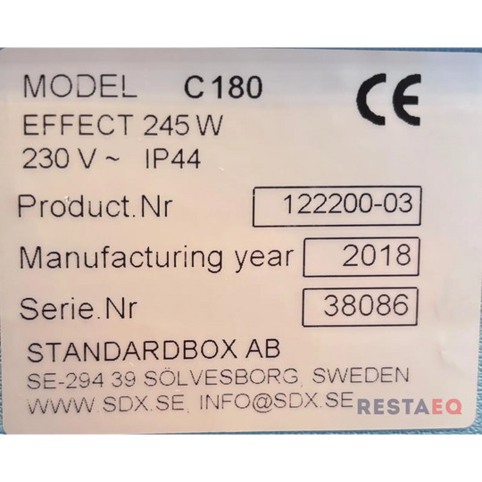 Kylmäkuljetusvaunu C180 - Standartbox