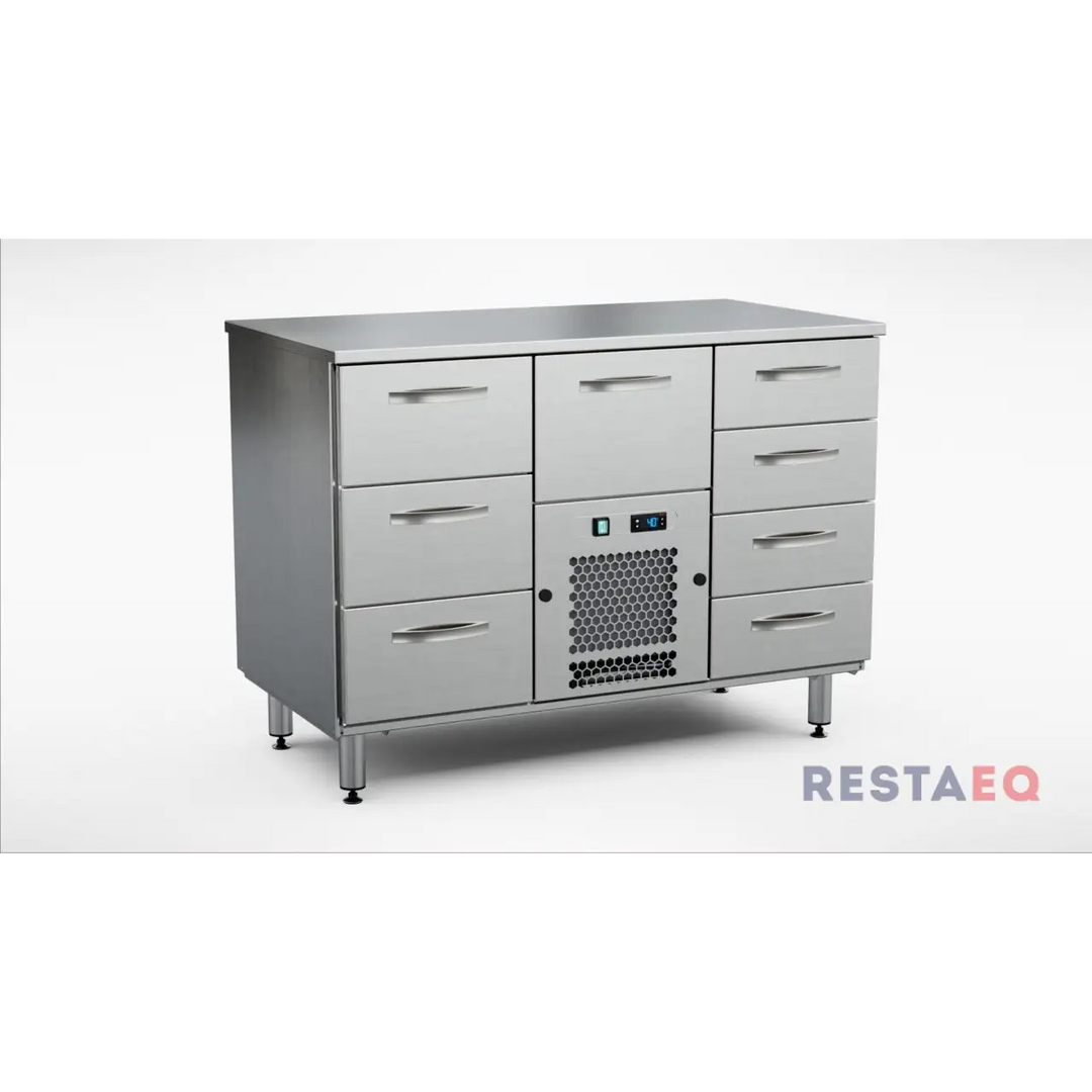 Kylmävetolaatikosto 1200 TSK-1208 - Inox