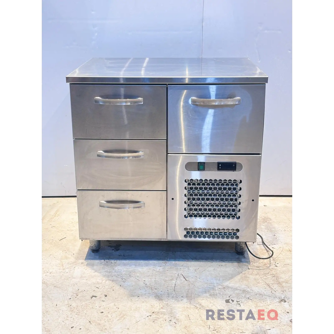 Kylmävetolaatikosto 800 TSK 804 Inox