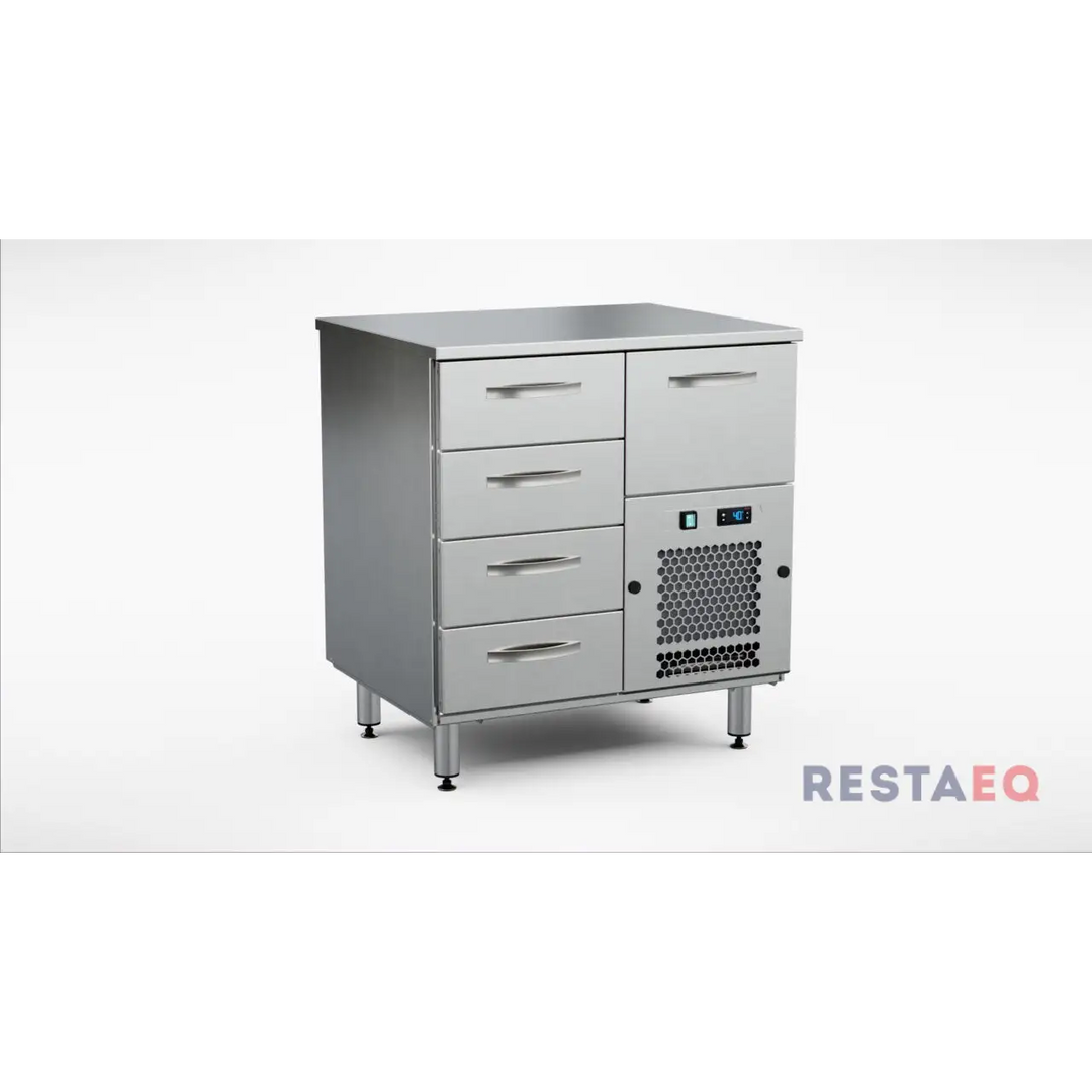Kylmävetolaatikosto 800 TSK-805 - Inox
