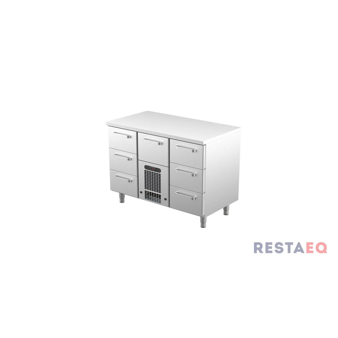 Kylmävetolaatikostot elintarvikkeille VLE 1207 - Restmec