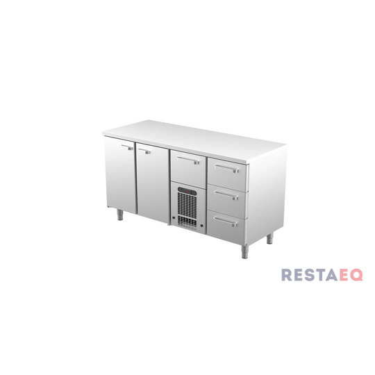 Kylmävetolaatikostot elintarvikkeille VLE 1624 - Restmec