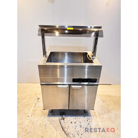 Lämmin buffetpöytä lämpökaapilla 800 - Skycold