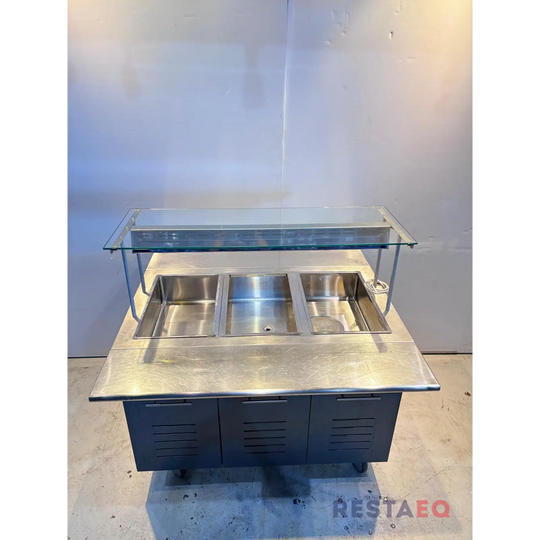 Lämmin buffetvaunu Nova bain marie 1200 Nova2 BM 1200H