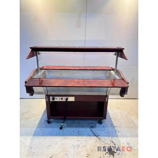 Lämmin buffetvaunu pyörillä 1500 - Bartscher