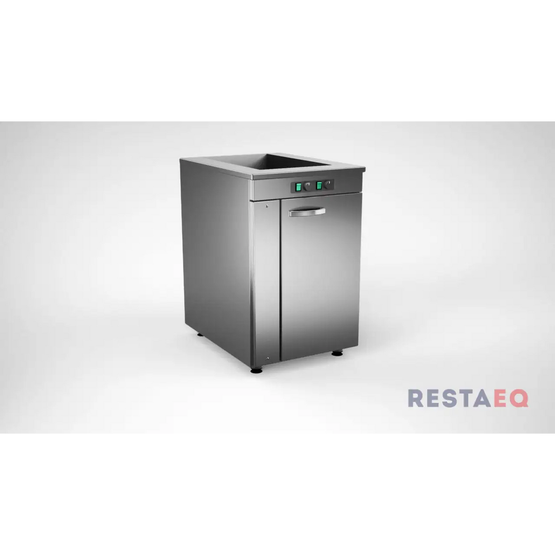 Lämpöhaude lämpökaapilla Inox SSK - 510
