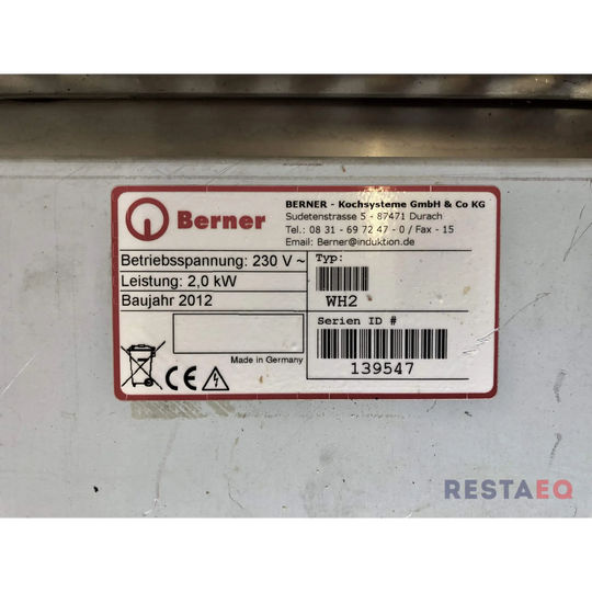 Lämpötaso drop-in 700 - Berner